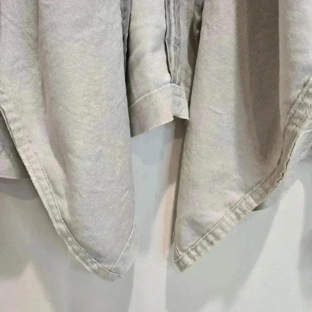 Anthropologie Gulliver Draped Women's S Bomber Jacket Faux Suede Trim - Picture 5 of 13